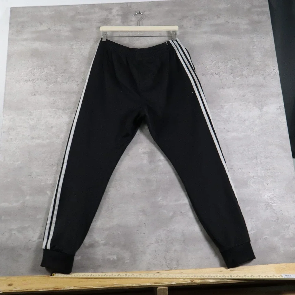modern adidas track pants tapered stripes mens M